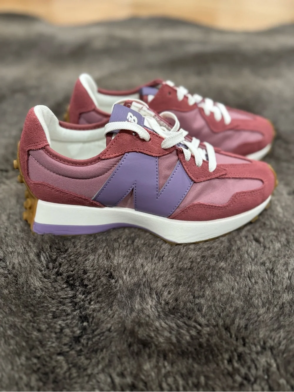 New Balance Women's Rose Pink & Lavender Retro Runner Sneakers